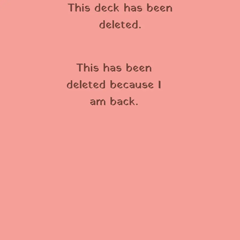 [deleted deck] by @Shavana_and_Cvert