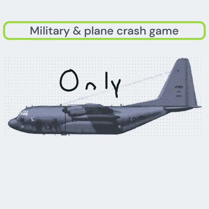 Plane crash by @Benhiggs
