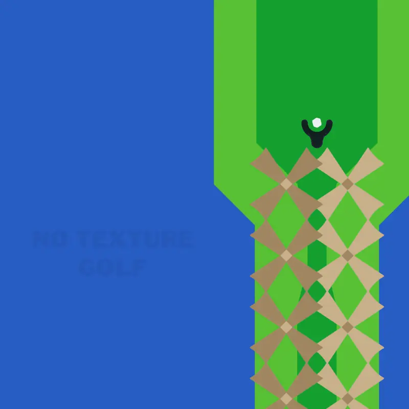 No texture golf! by @that_burger101