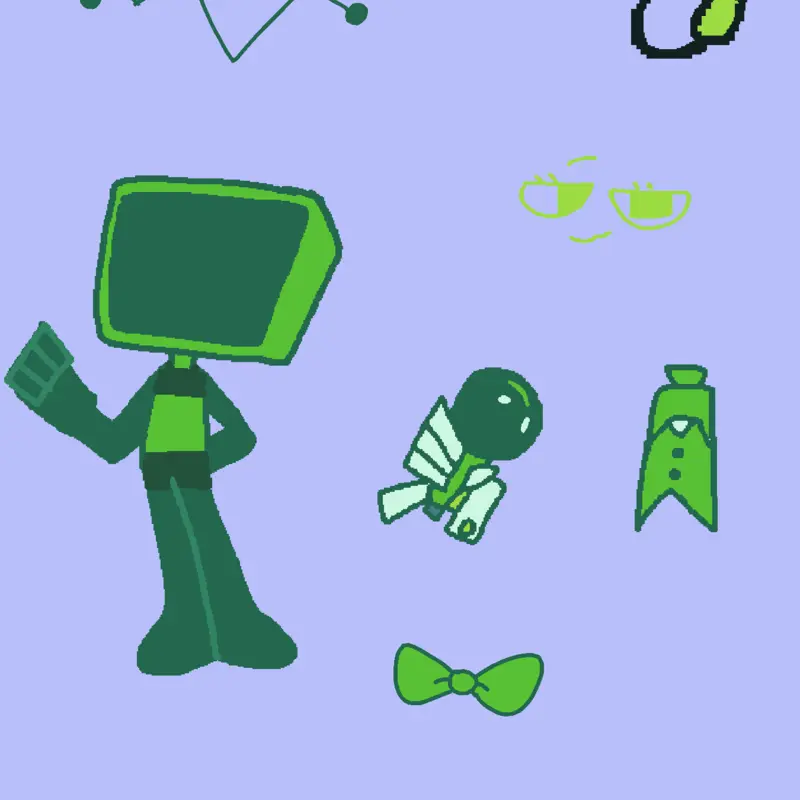 vee puzzle dandys world by @yaxad_CAT