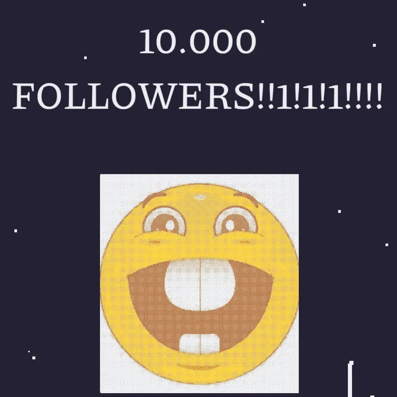 Happy 10.000 followers! by @Carl_Playz