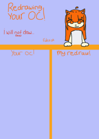 redrawing ur oc
