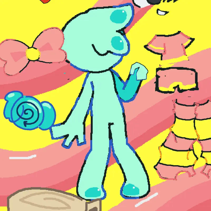 Gender bend dandy's world puzzle<3 by @Just_Coda
