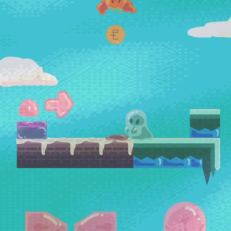 A Slime adventire by @Slime_Candy