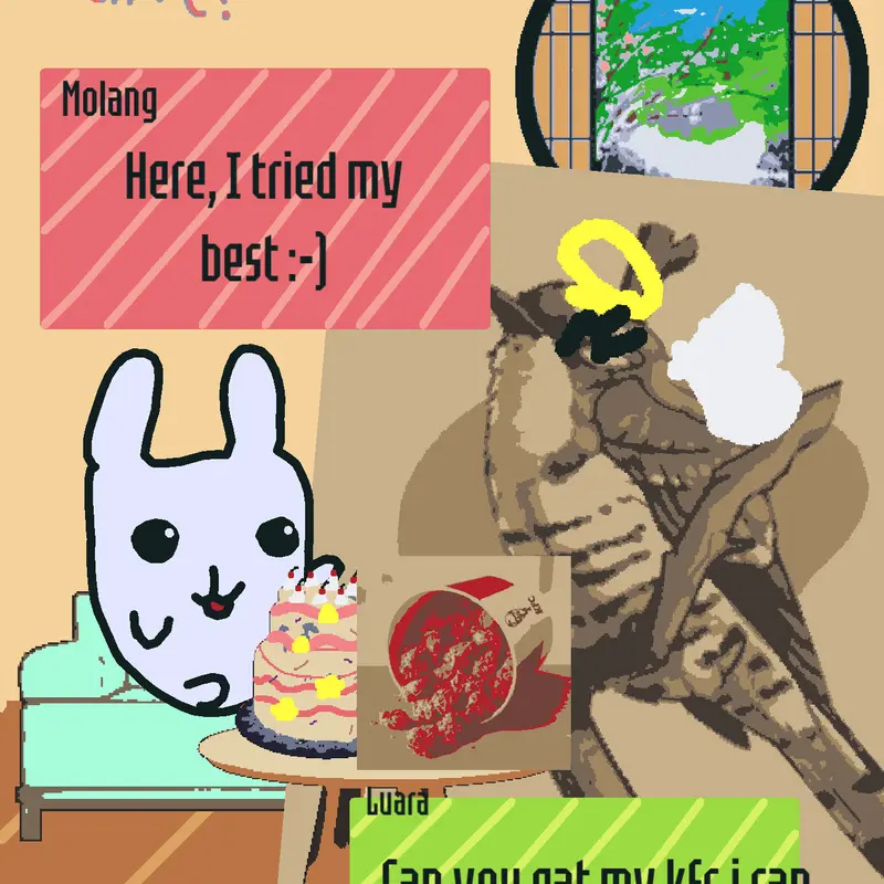 Game by @lauratheextinctcuckoo