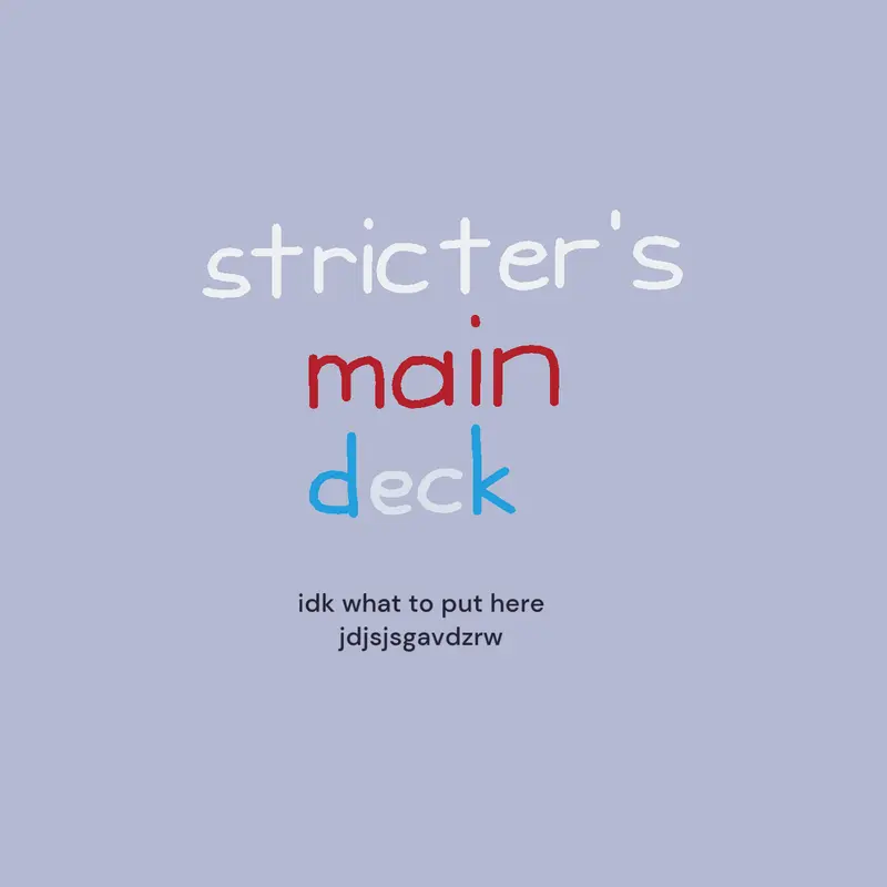 Game by @stricter_paperbird
