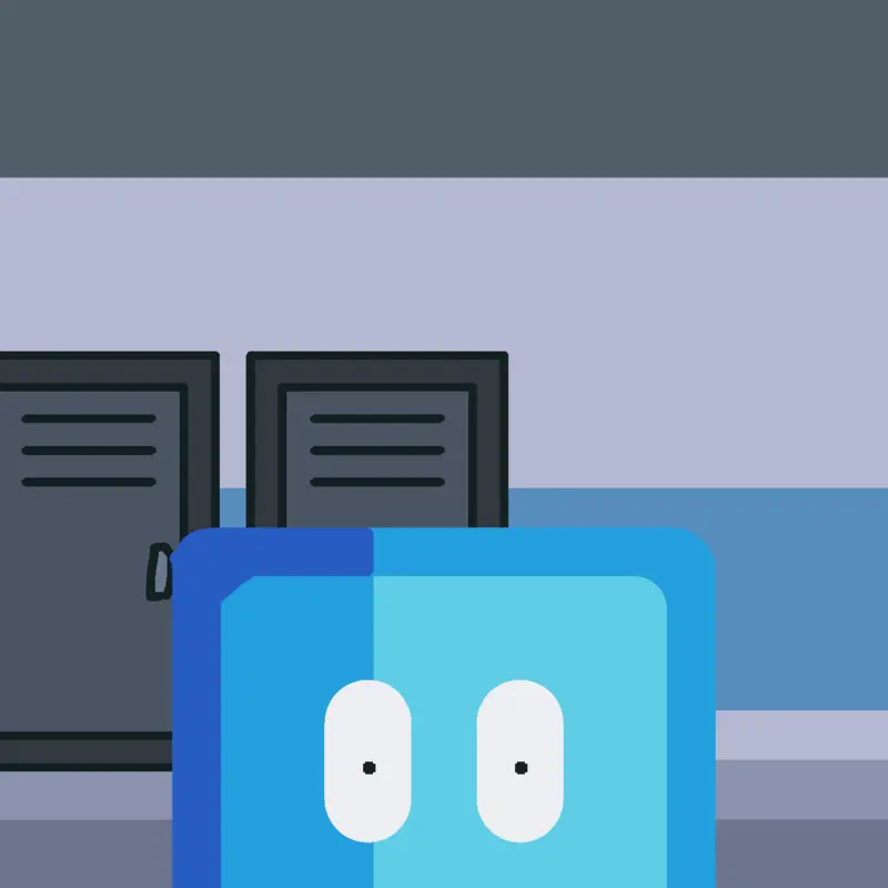 Light-Blue-Cube by @JohnRed