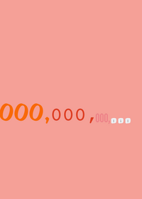 Numbers 0 to 1 Trillion With sfx