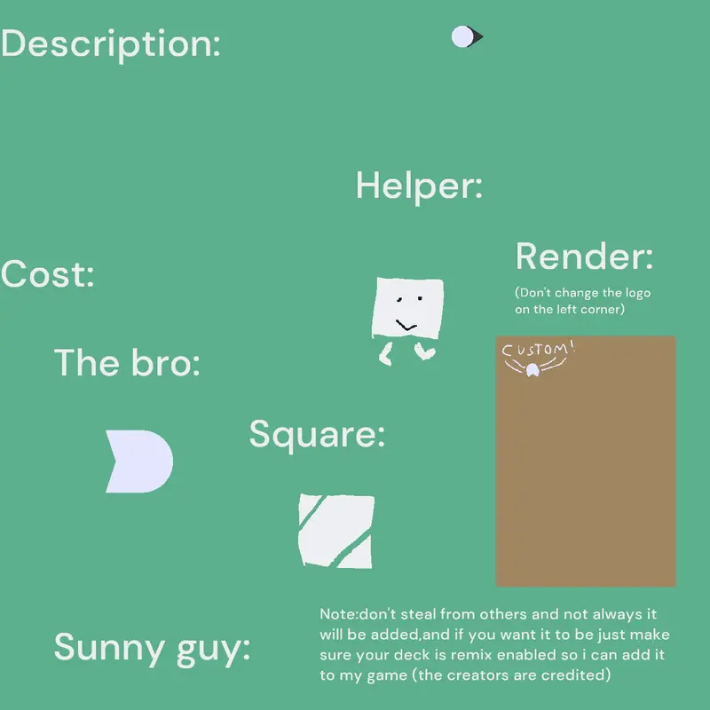 Game by @randomguythatiforgot