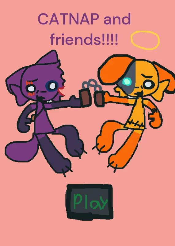 catnap and friends by @CATNAP77