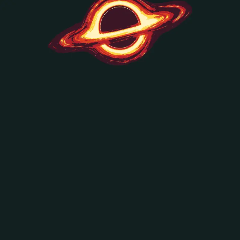 Blackhole simulator by @potato_kingdomofficial