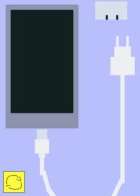 Charge the phone.