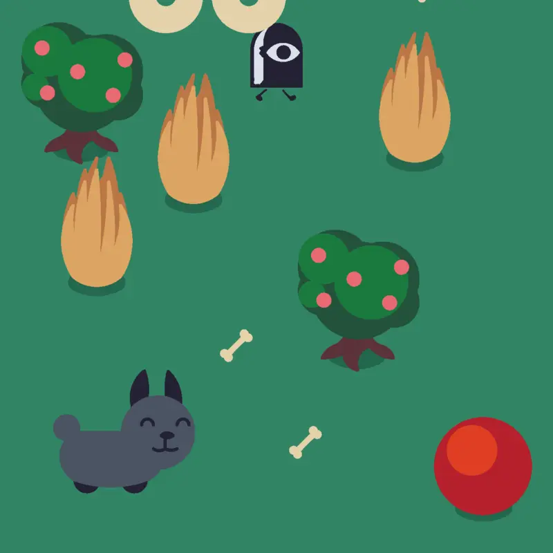 Dog land by @JacksonDroah