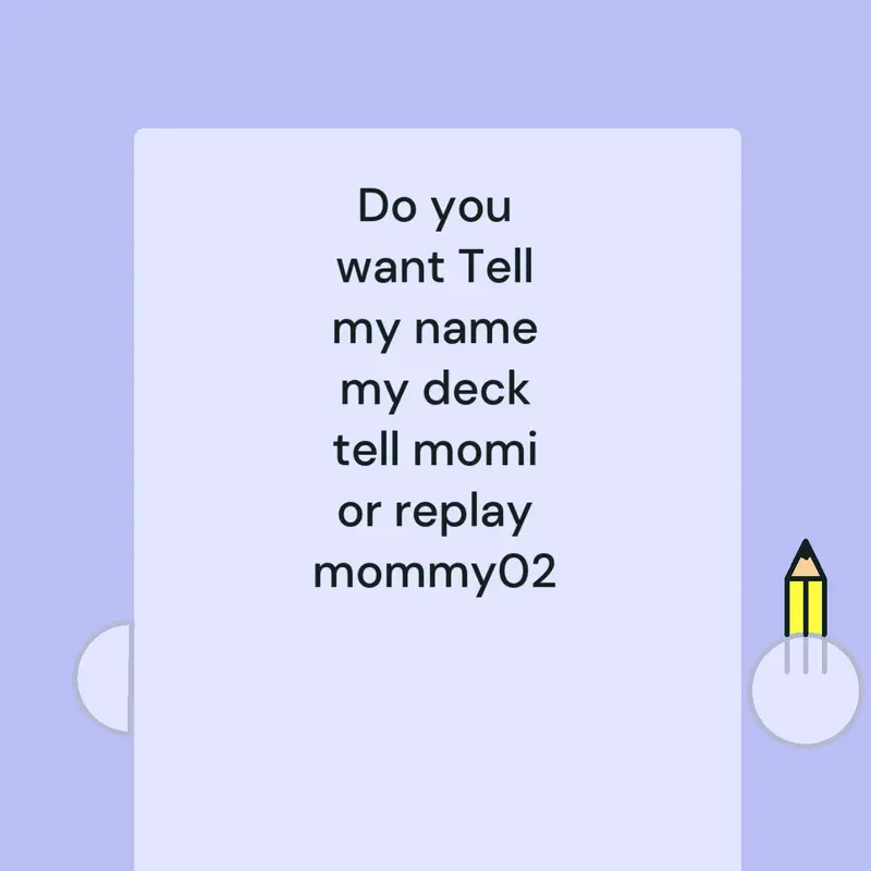Game by @mommy02