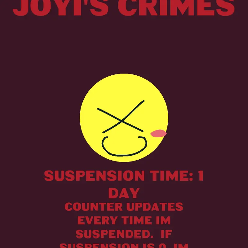 Joyi's Crimes by @Absolute_Joy