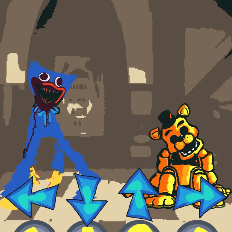 Friday Night Funkin FNWHW by @FiveNightsWithHuggy