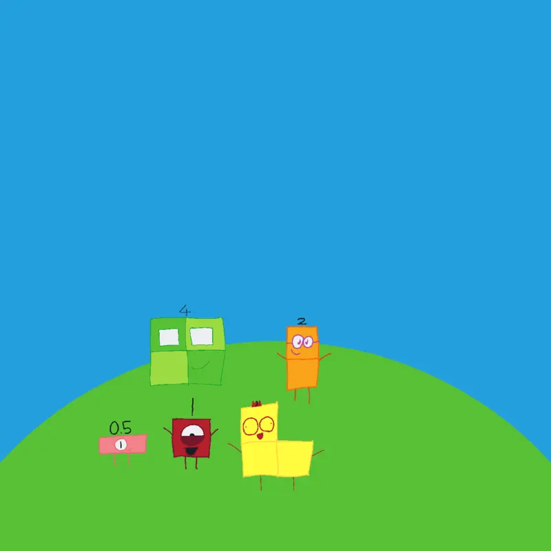 Numberblocks band by @BaharCelkin