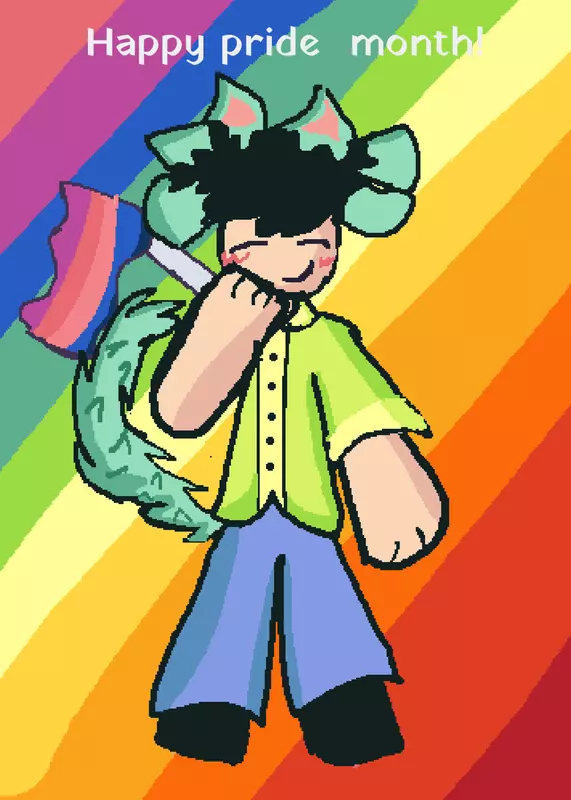 Happy pride month! by @Adrianoob_63