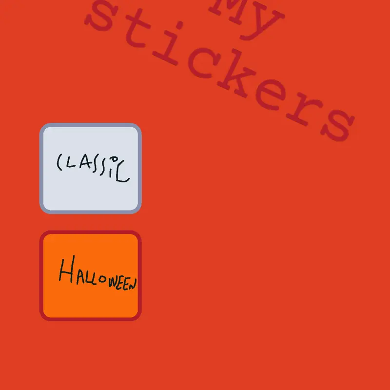 My stickers by @Lacs
