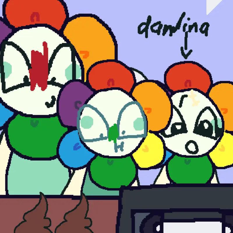 Dandy world mukbang by @rikkahavecastle