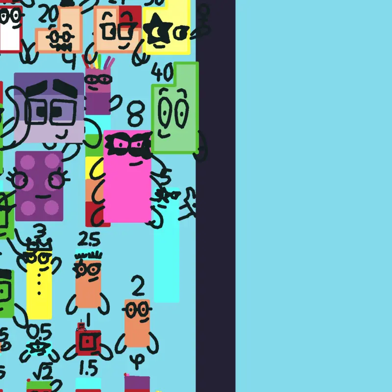 Numberblocks Chaos by @127TheCreator2026