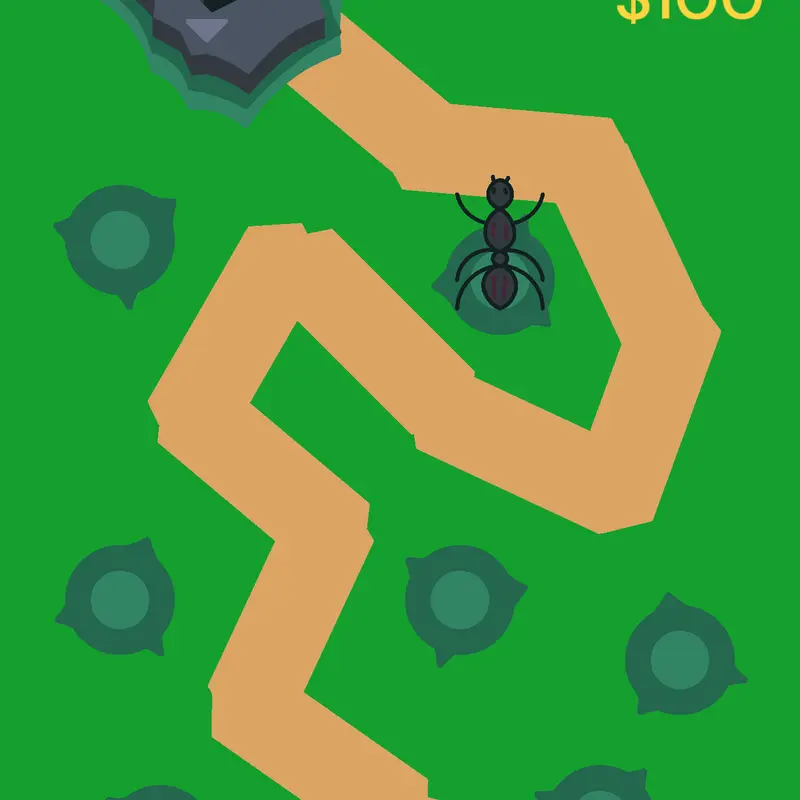 Ants tower defense by @AxelDave03