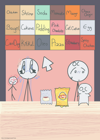Mukbang your oc and mine