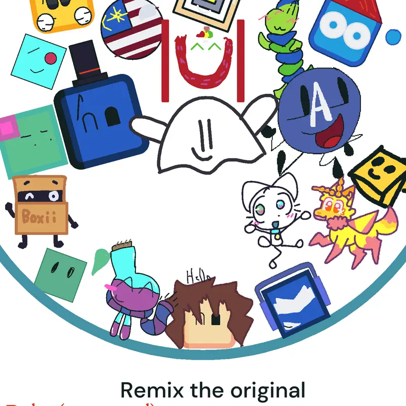 This is my ocube this is not my real oc by @dikanisa_official
