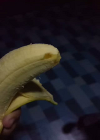 thymes enjoying their banana