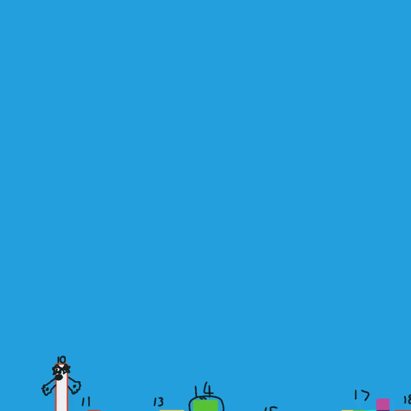 Numberblocks Battle! by @fabricio917