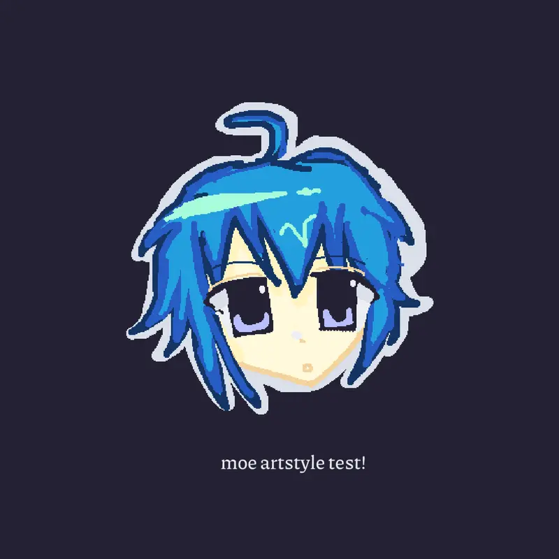 moe artstyle test yayay by @kennathekenken