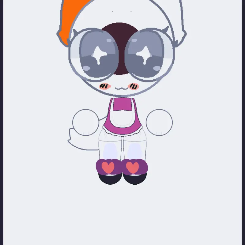 Emoji cat ragdoll by @KITIFLUFI