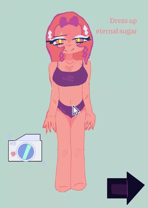 Eternal sugar cookie dress up puzzle Crk by @gxitter