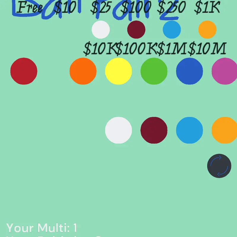 Ball Fall 2 by @ZDOH-32JF