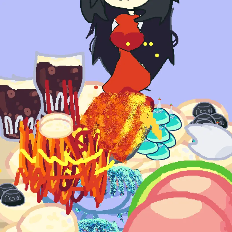 Added some creamy food by @Volore