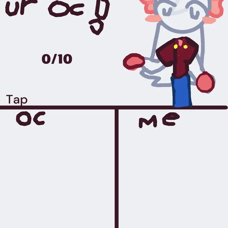 redrawuroc by @Kat_cute