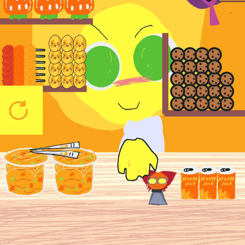 mukbang emojicat by @AelinaVingVincent